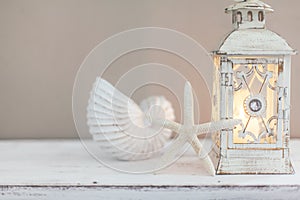 Beach wedding interior decor