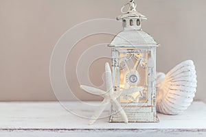 Beach wedding interior decor