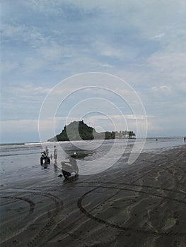Beach in West Sumatera Indonesia