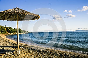 Beach in western Greece