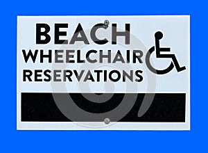 Beach wheelchair