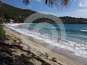 A beach in the windward islands