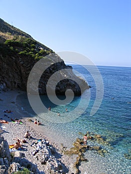 Beach of Zingaro Natural Reserve