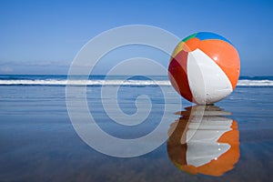 Beachball on the Beach