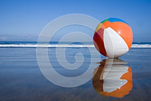 Beachball on the Beach photo