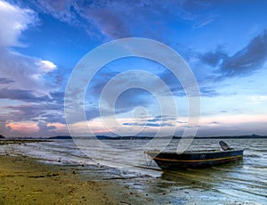 Beached Boat photo