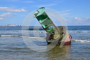 Beached buoy