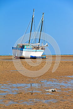 Beached sailing photo