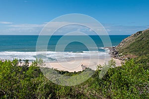 Beaches in florianopolis island, in South Brazil photo
