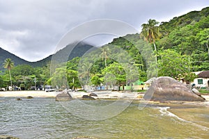 The beaches and landscapes of Ilha Grande. Angra dos Reis. Brazil