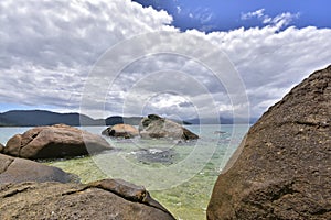 The beaches and landscapes of Ilha Grande. Angra dos Reis. Brazil