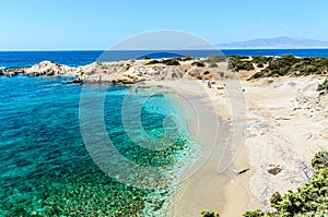 Beaches of Naxos, Greece photo