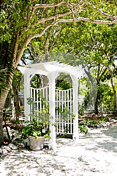 Beachfront Garden Arbor