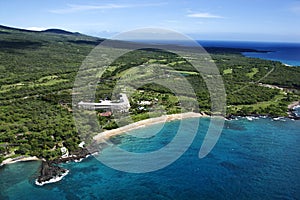 Beachfront hotel in Maui photo