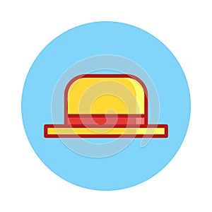 Beachhat. Vector illustration decorative design