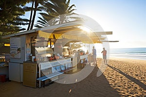 beachside eatery, serving up delicious breakfast in the morning sun