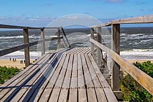 Beachway on Sylt in Germany