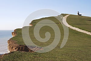 Beachy Head near Eastbourne. East Sussex. England