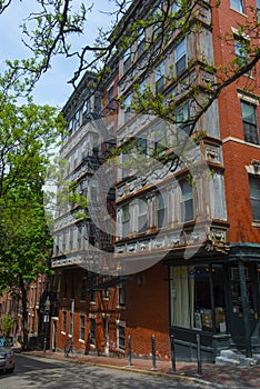 Beacon Hill historic district, Boston, USA