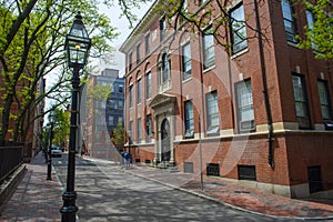 Beacon Hill historic district, Boston, USA