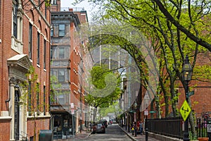 Beacon Hill historic district, Boston, USA