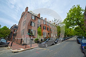 Beacon Hill historic district, Boston, USA