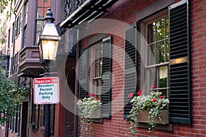 Beacon Hill is a wealthy neighborhood of Federal-style rowhouses, with some of the highest property values in the United States