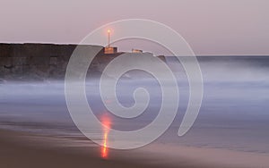 Beacon light directing