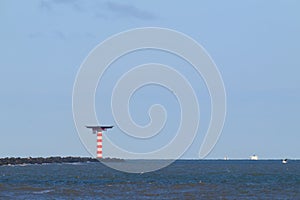 Beacon in the sea photo