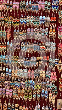 Beaded earrings