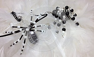 Beaded Spider Pendants