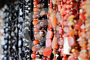 Beads made of stone