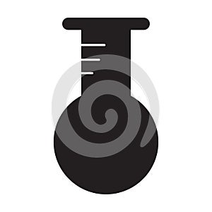 Beaker icon vector