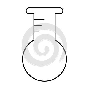 Beaker icon vector