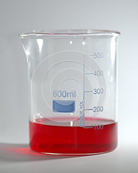 Beaker of Red Liquid