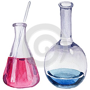 Beakers clinic pharmacy set.