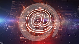 Beaming Abstract Plazma Mailsign CPU