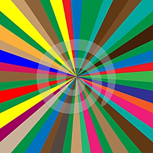 Beams, rays conflux lines. Radialâ€“Radiating lines, stripes
