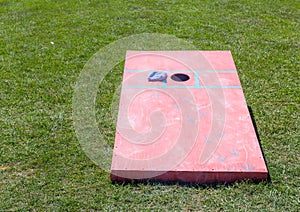 Bean Bag Toss Board