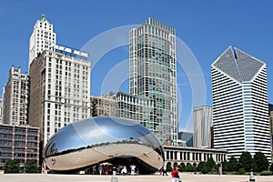 Bean Sculpture in Chicago