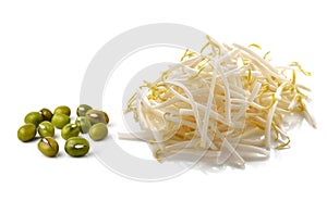 Bean Sprouts and mung beans