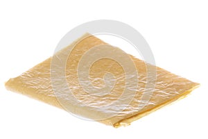 Beancurd Sheet Isolated