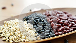 Beans red black and job's tear multigrain protien food