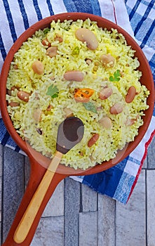 7 beans variety rice