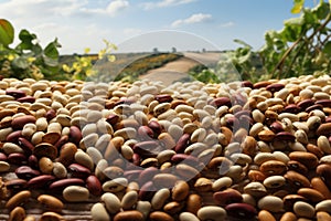 A beanscape provides room for text or design elements