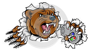 Bear Angry Esports Mascot