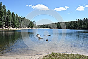 Bear Canyon Lake in Northern Arizona, USA