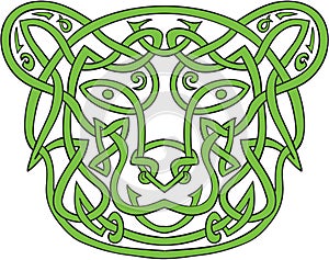 Bear Celtic Knot