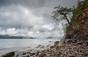 Bear creek camp ground on Harrison lake British Columbia