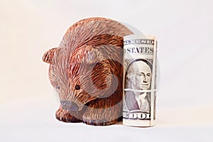 Bear and Dollar roll